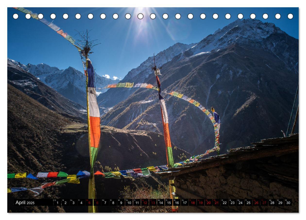 Bild: 9783383836428 | Nepal Tsum Valley - Tal des Glücks (Tischkalender 2025 DIN A5...