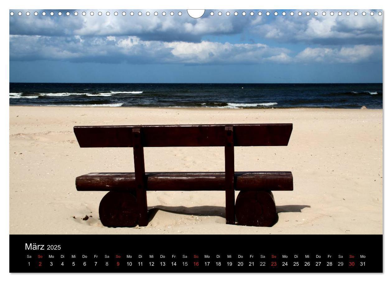 Bild: 9783435822539 | Usedom 2025 (Wandkalender 2025 DIN A3 quer), CALVENDO Monatskalender