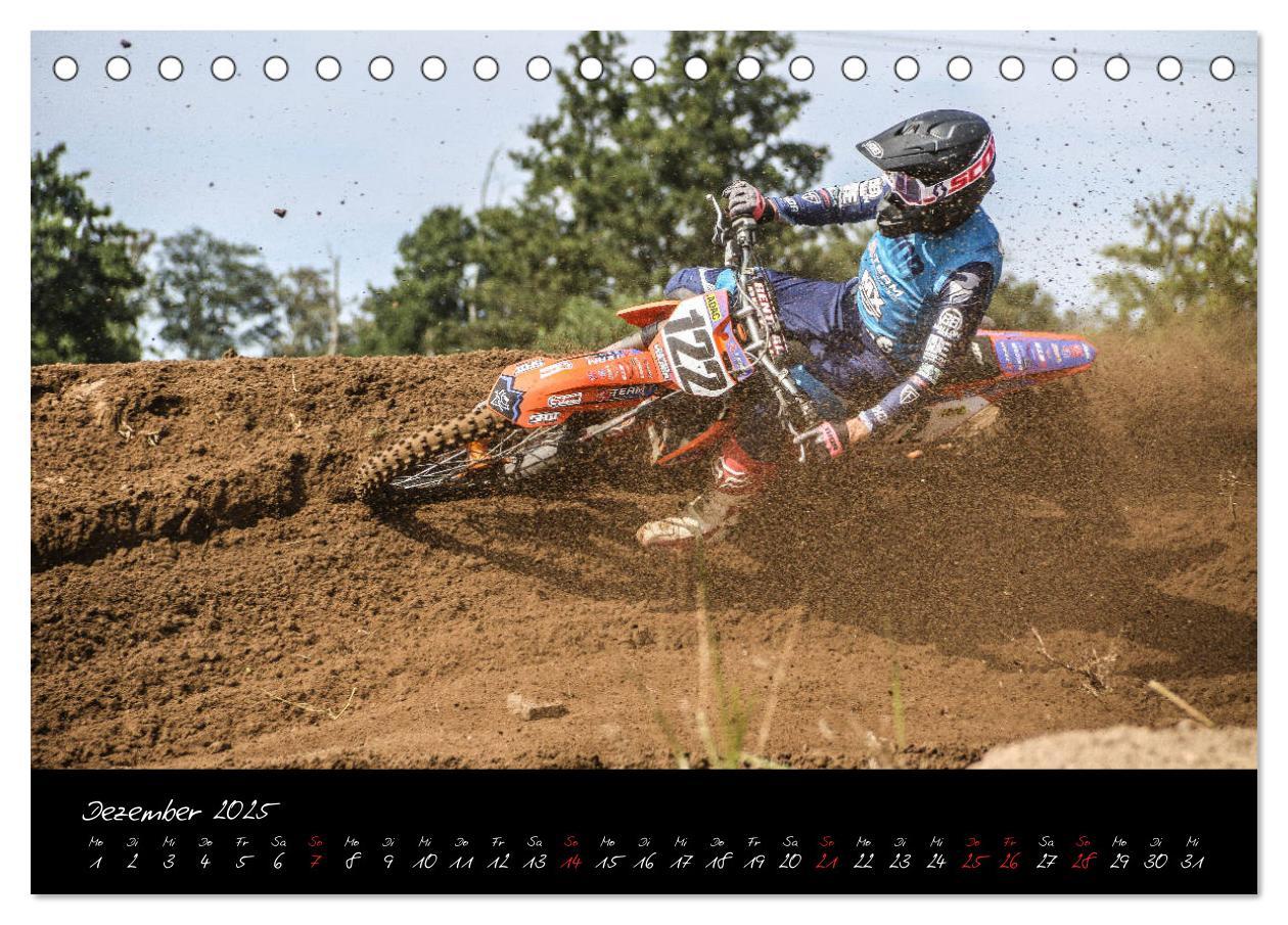 Bild: 9783435294381 | Motocross Racing 2025 (Tischkalender 2025 DIN A5 quer), CALVENDO...