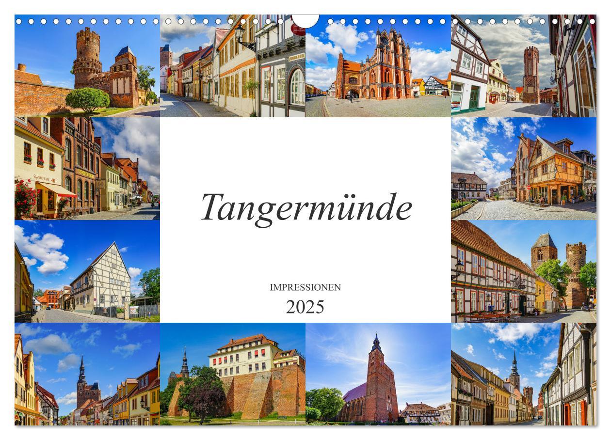 Cover: 9783435225453 | Tangermünde Impressionen (Wandkalender 2025 DIN A3 quer), CALVENDO...