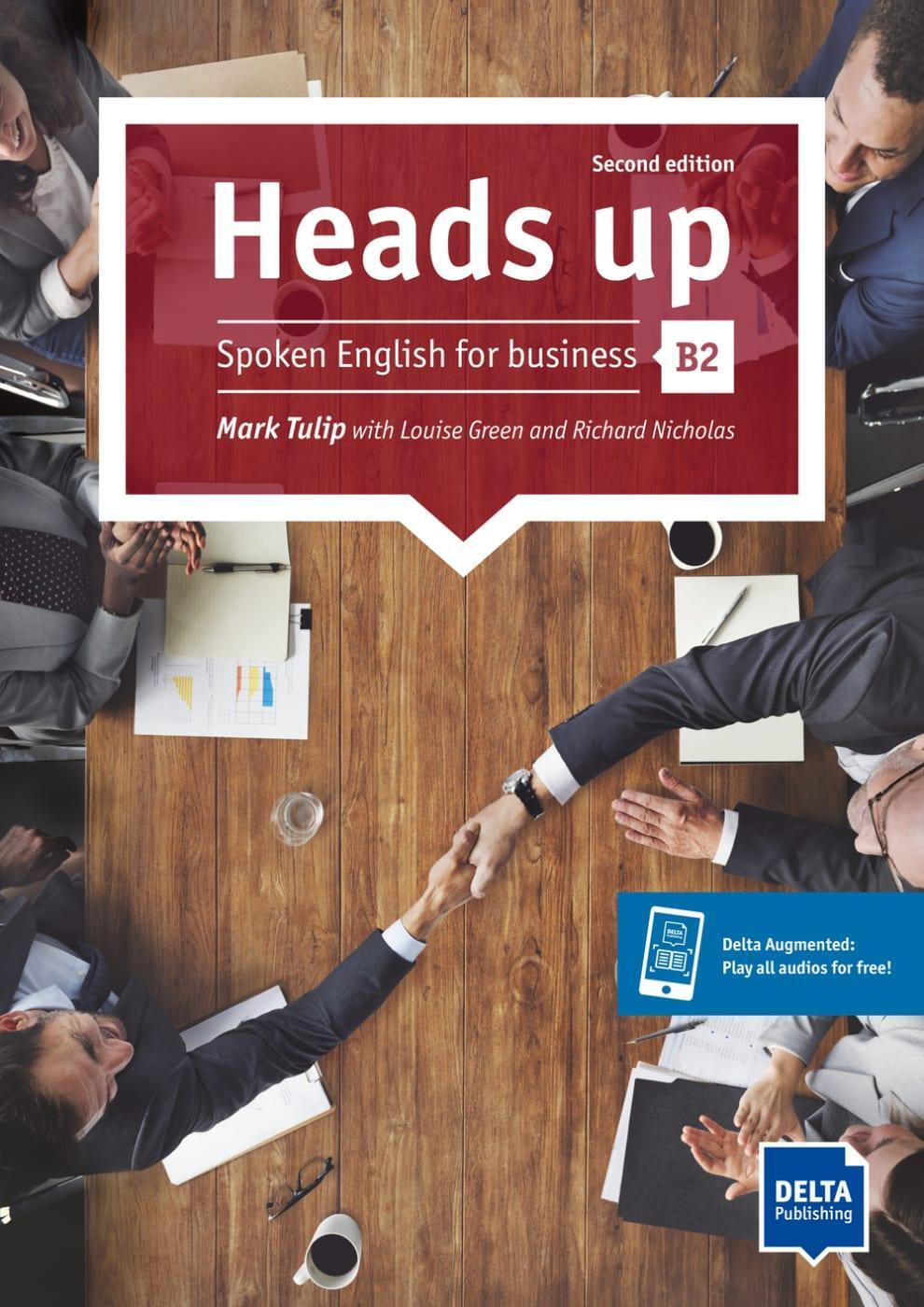 Cover: 9783125013179 | Heads up B2. Student's Book with audios | Spoken English for business