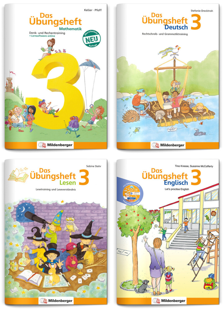 Cover: 9783619914074 | Sicher ins 4. Schuljahr - Sparpaket: Rechnen - Schreiben - Lesen -...