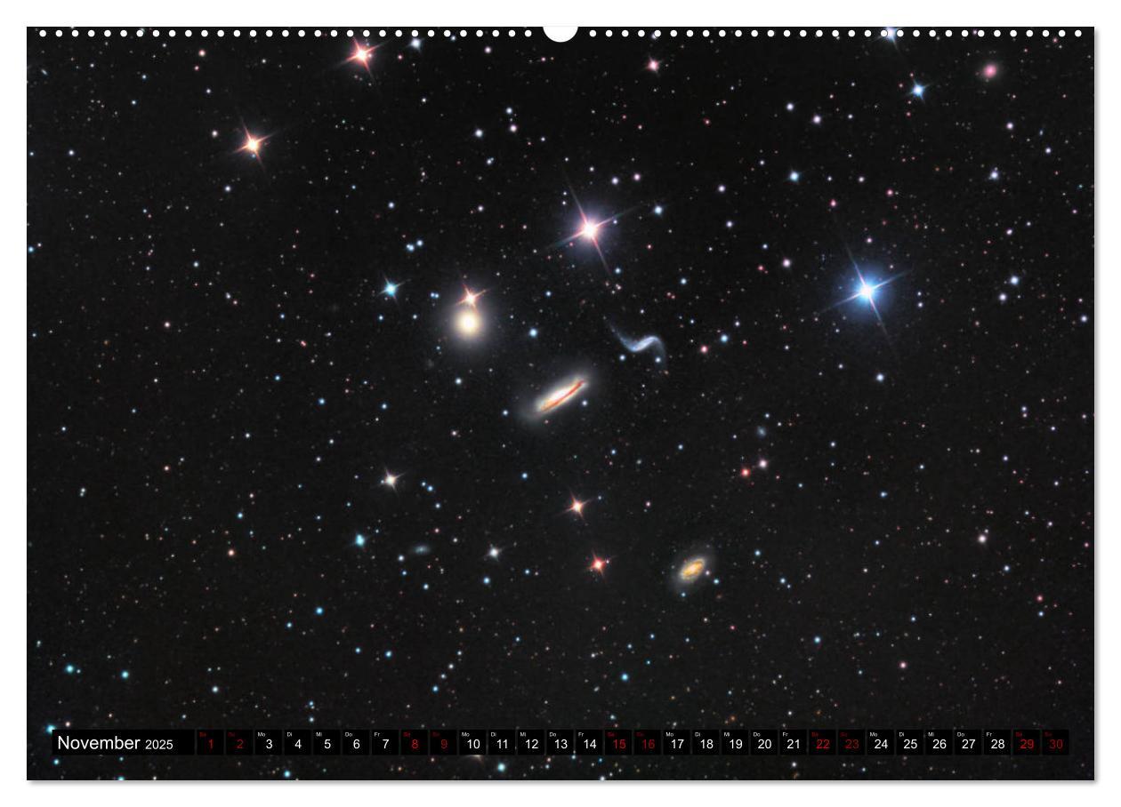 Bild: 9783435385348 | Galaxien des Nordhimmels (hochwertiger Premium Wandkalender 2025...