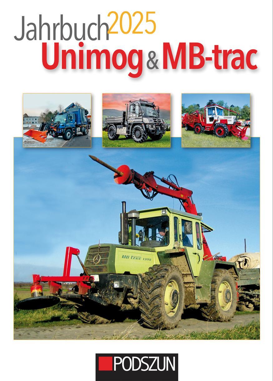 Cover: 9783751611435 | Jahrbuch Unimog &amp; MB-trac 2025 | Michel Kaiser | Taschenbuch | Deutsch