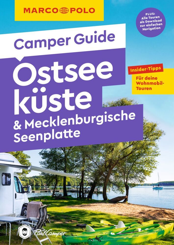 Cover: 9783829731713 | MARCO POLO Camper Guide Ostseeküste &amp; Mecklenburgische Seenplatte