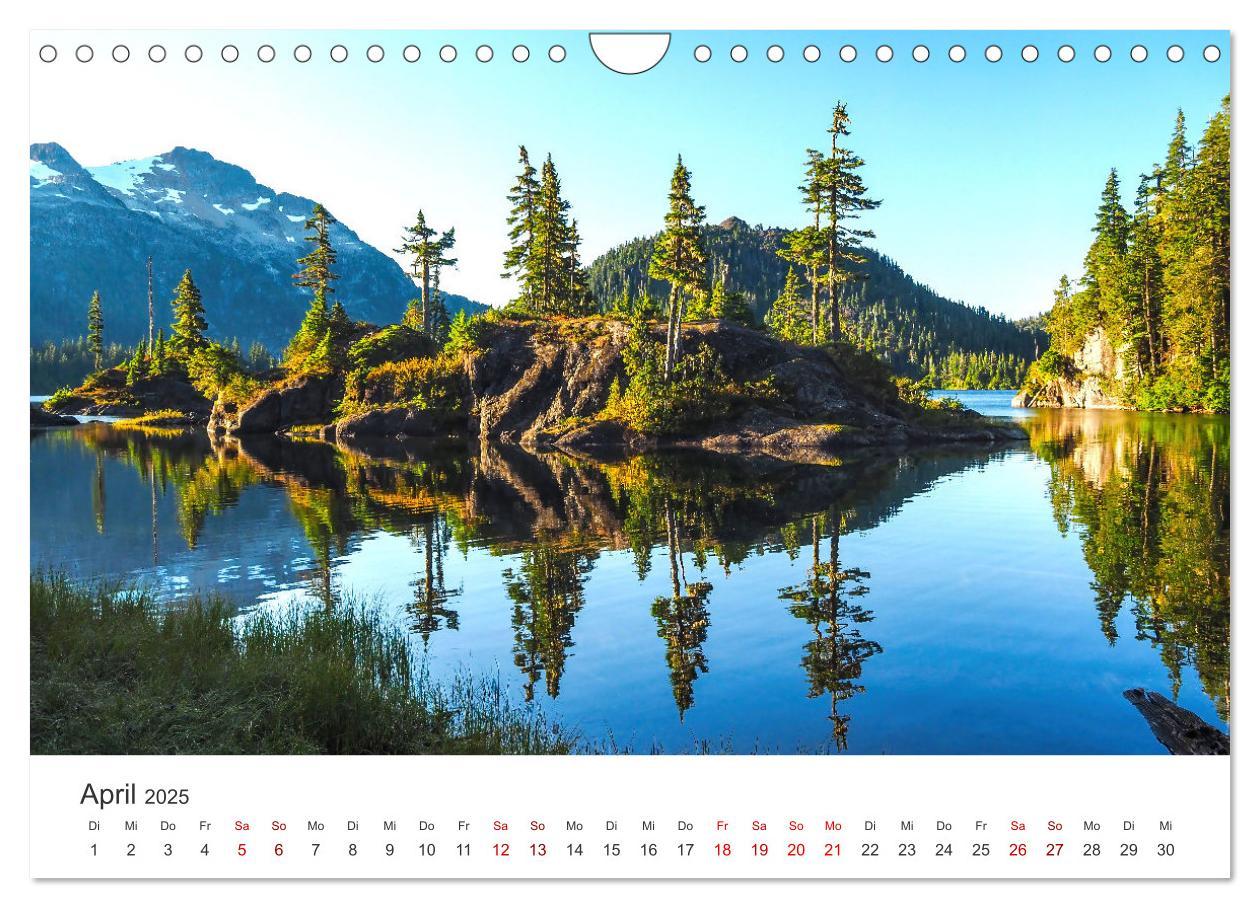 Bild: 9783383926501 | British Columbia - Faszination Kanada (Wandkalender 2025 DIN A4...