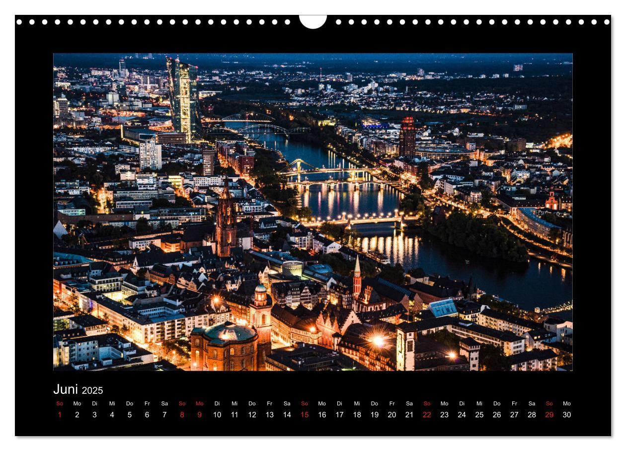 Bild: 9783435273362 | Frankfurt bei Nacht 2025 (Wandkalender 2025 DIN A3 quer), CALVENDO...