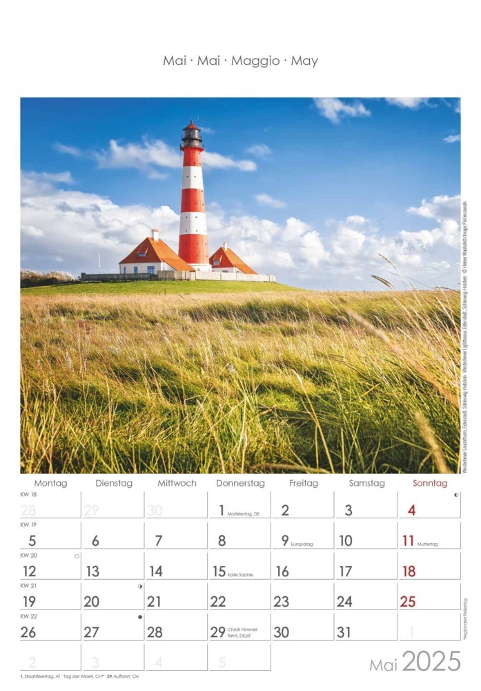 Bild: 4251732341152 | Alpha Edition - Norddeutschland 2025 Bildkalender, 23,7x34cm,...