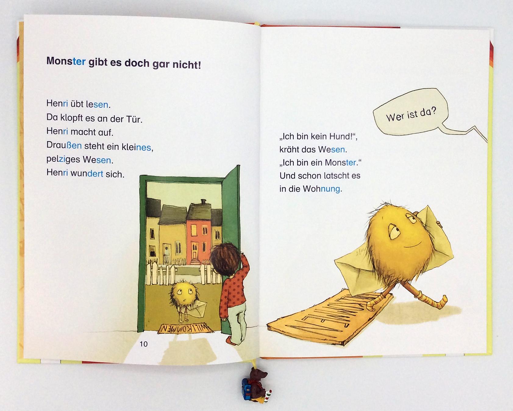 Bild: 9783401716503 | Monstergeschichten | Der Bücherbär: 1. Klasse. Mit Silbentrennung