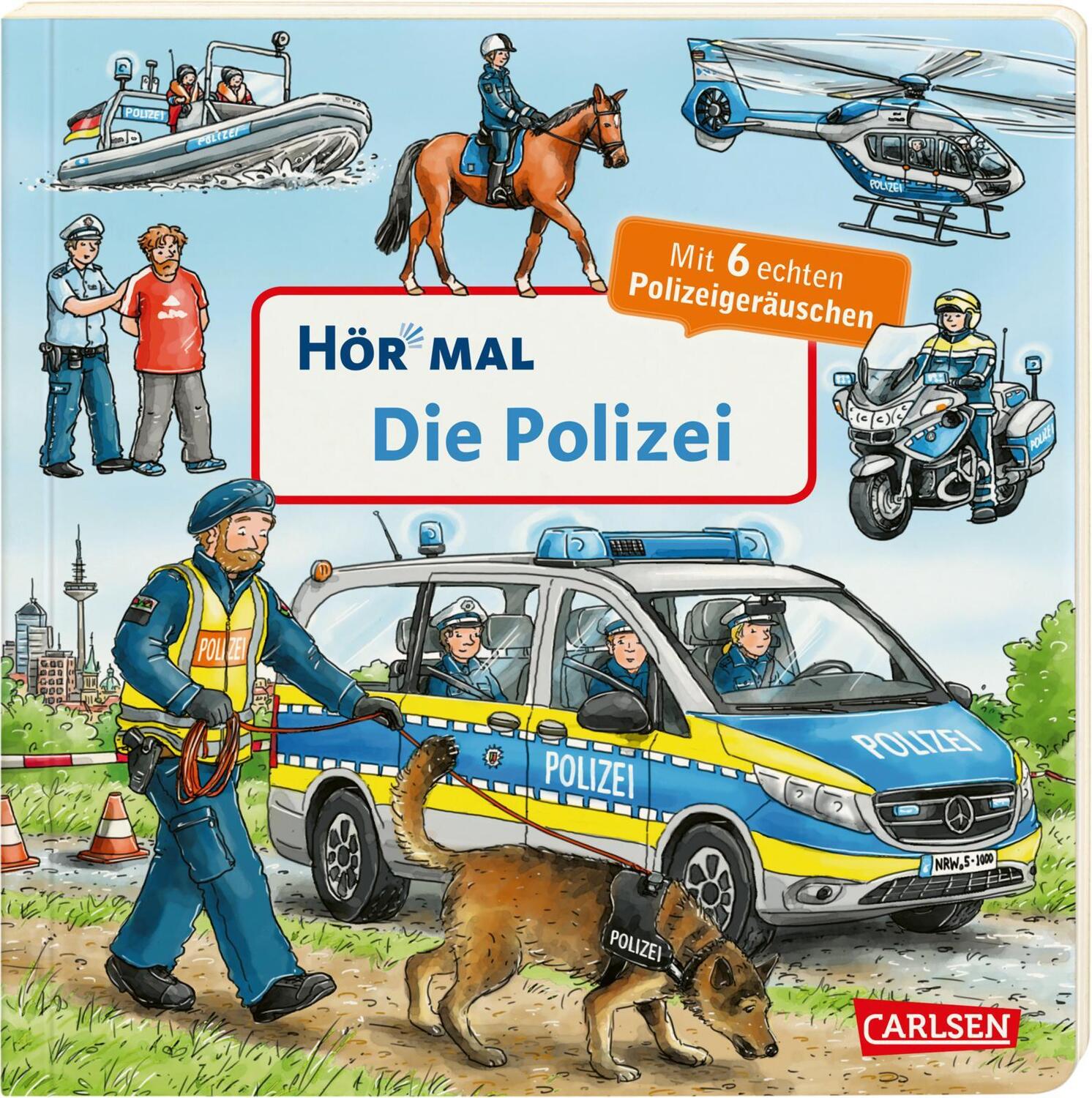 Cover: 9783551251879 | Hör mal (Soundbuch): Die Polizei | Christian Zimmer | Buch | 14 S.