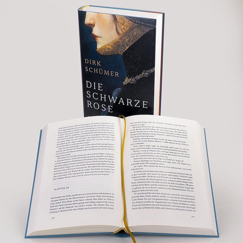 Bild: 9783552072503 | Die schwarze Rose | Roman | Dirk Schümer | Buch | Mit Lesebändchen