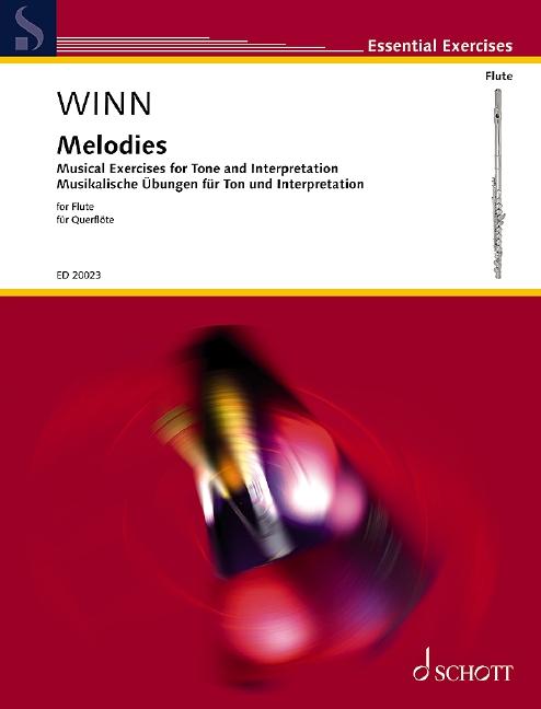 Cover: 841886006133 | Melodische Übungen für Ton und Interpretation | Querflöte. | Winn