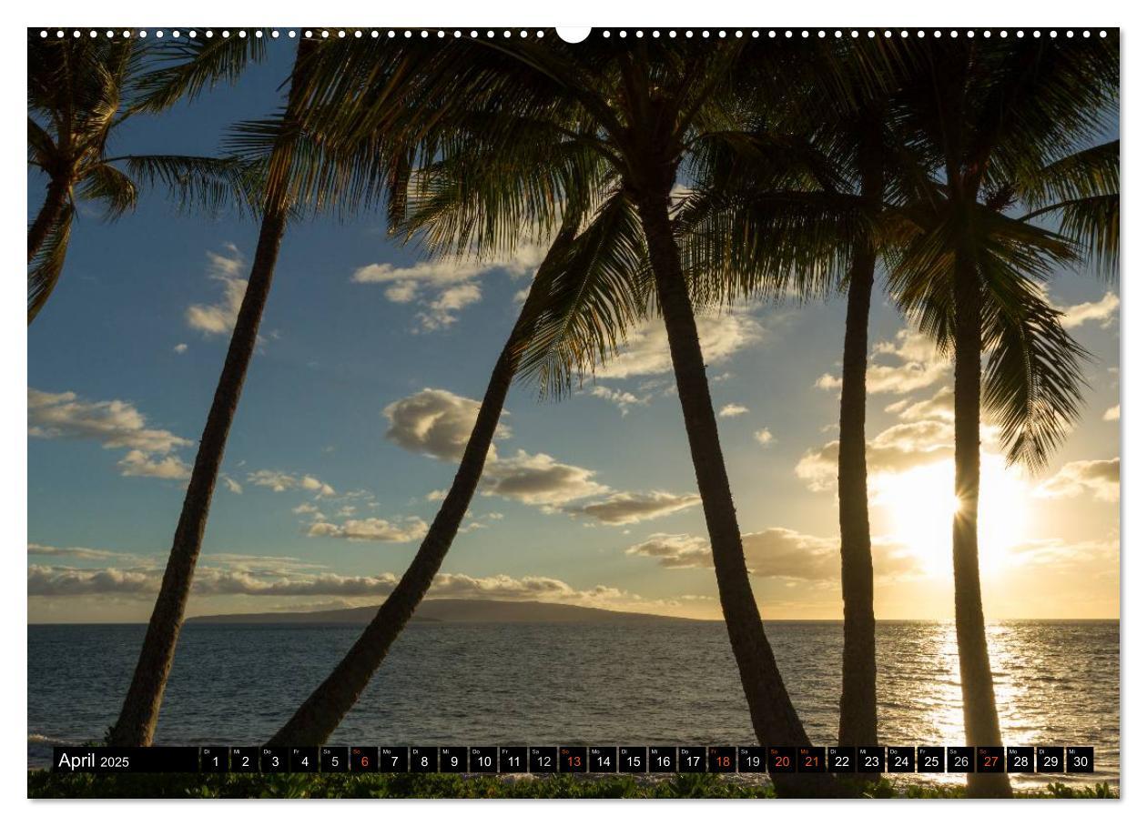 Bild: 9783435747894 | Hawai'i - Teil 2 (Wandkalender 2025 DIN A2 quer), CALVENDO...