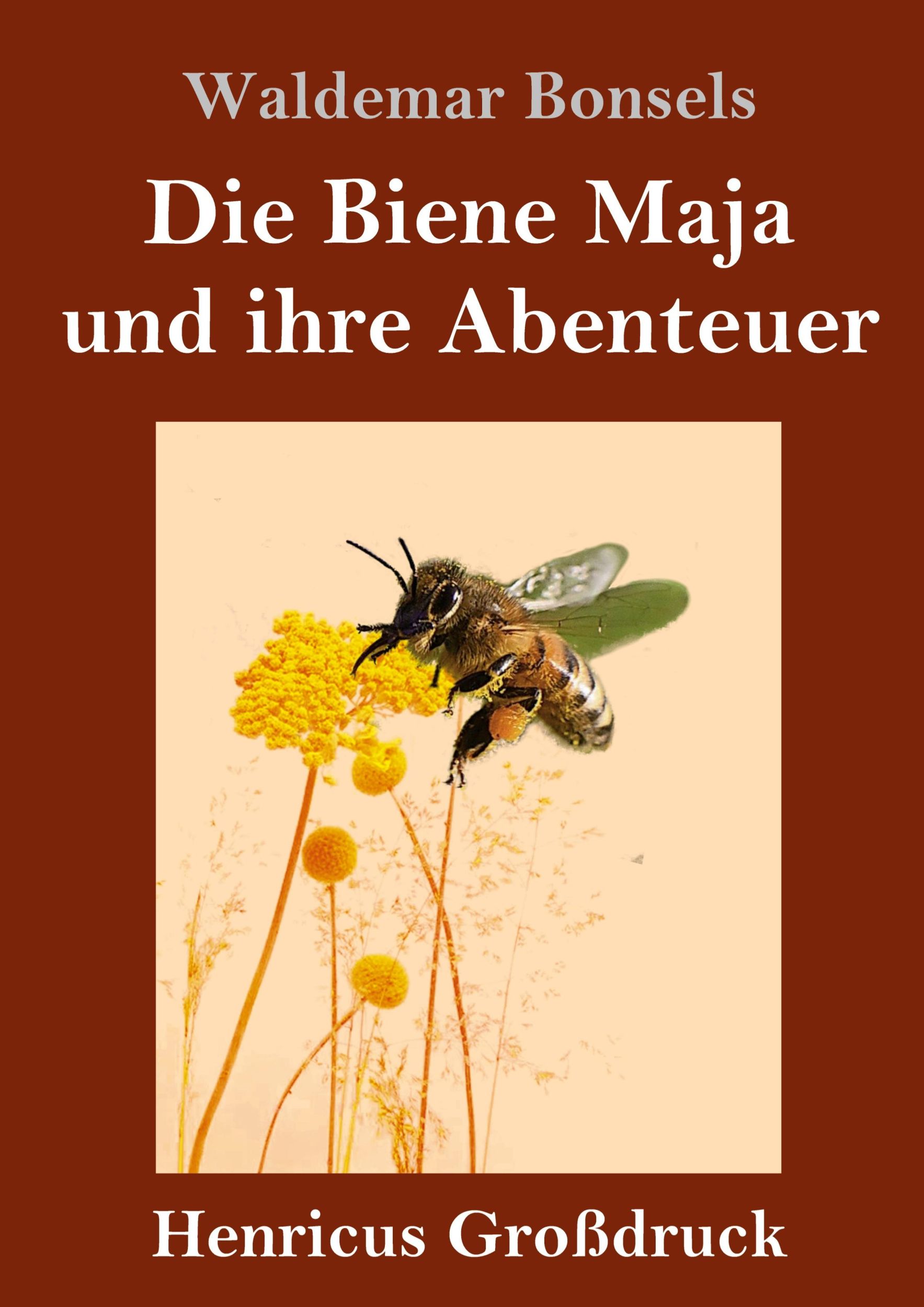 Cover: 9783847854739 | Die Biene Maja und ihre Abenteuer (Großdruck) | Waldemar Bonsels