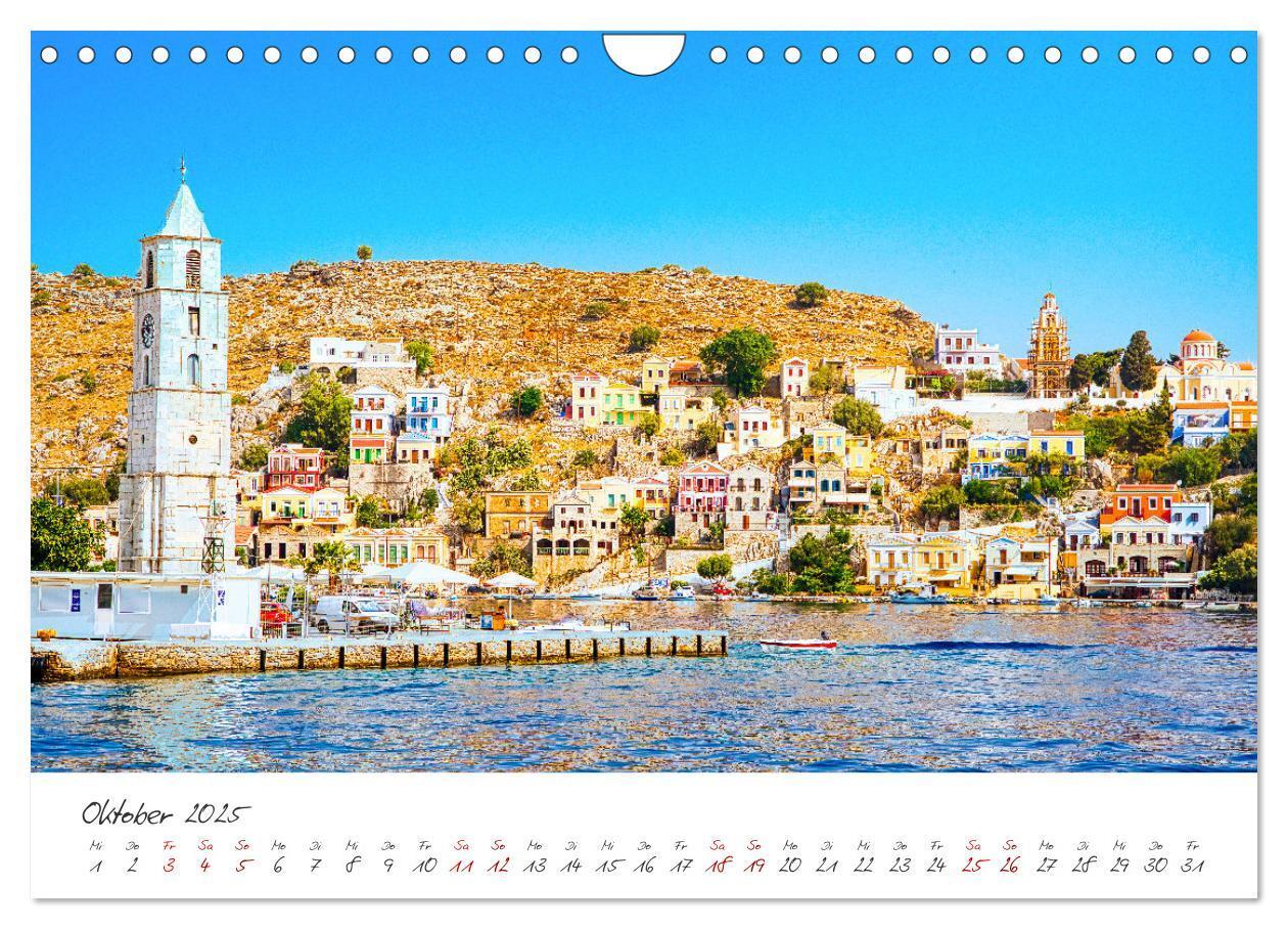 Bild: 9783435031375 | Das bezaubernde Symi (Wandkalender 2025 DIN A4 quer), CALVENDO...