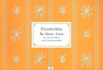 Cover: 9790204530533 | Flötenbüchlein für kleine Leute für 2 Sopranblockflöten Spielpartitur