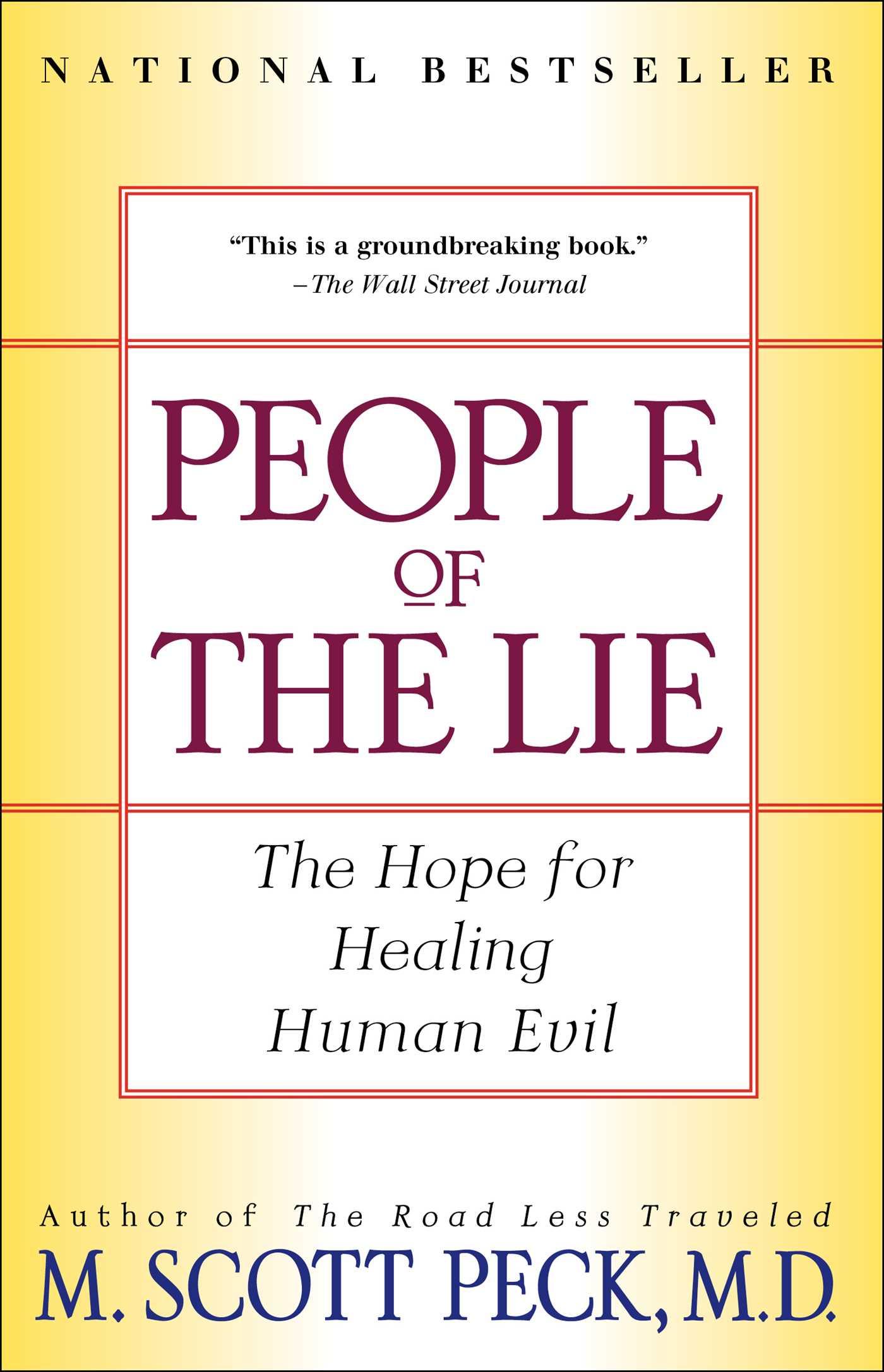 Cover: 9780684848594 | People of the Lie | The Hope for Healing Human Evil | M Scott Peck