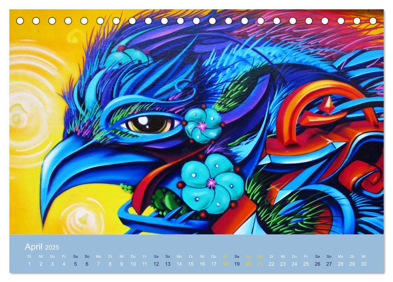 Bild: 9783435137534 | Mexikanische Graffitis (Tischkalender 2025 DIN A5 quer), CALVENDO...