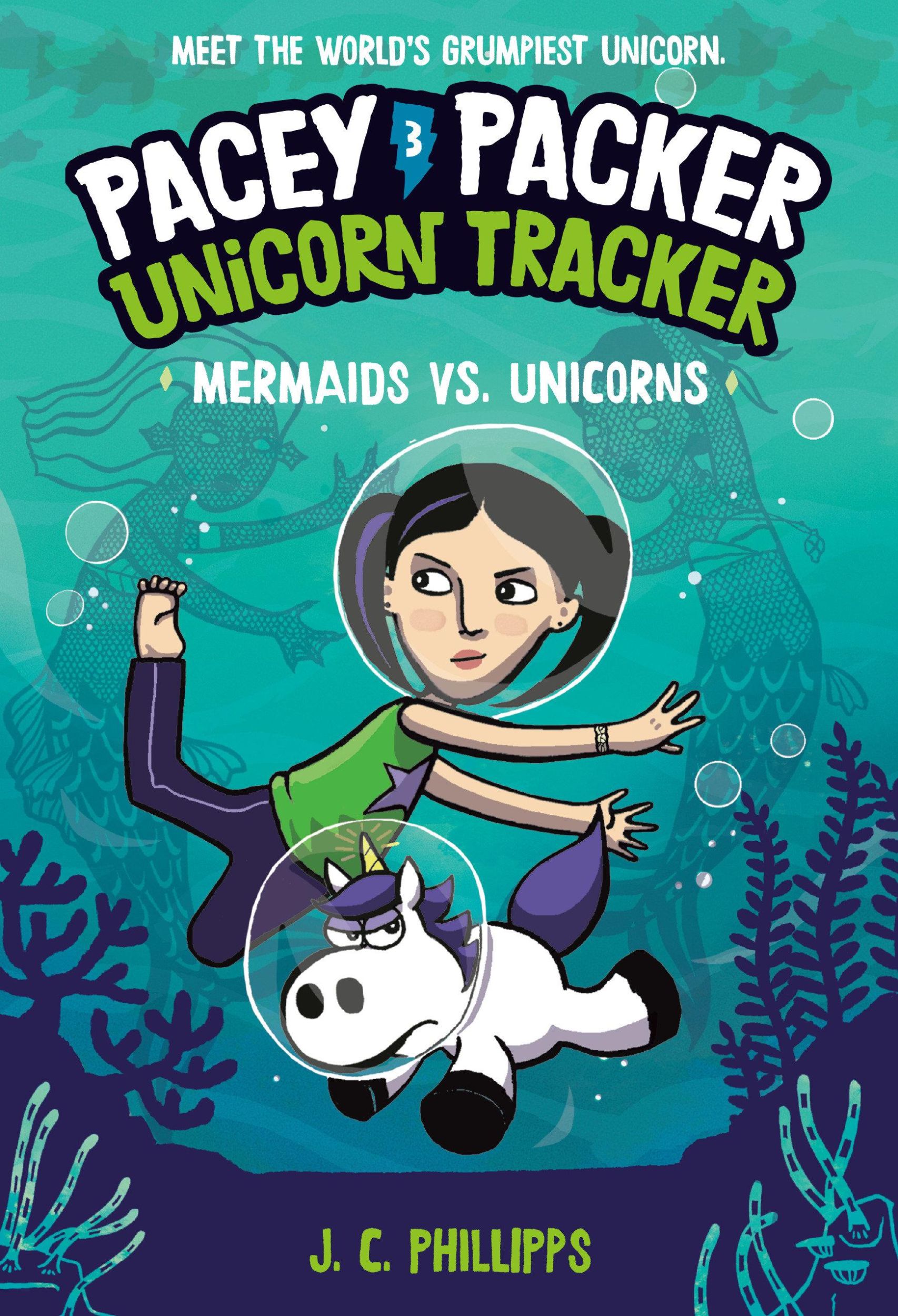 Cover: 9780593643051 | Pacey Packer, Unicorn Tracker 3: Mermaids vs. Unicorns | J C Phillipps