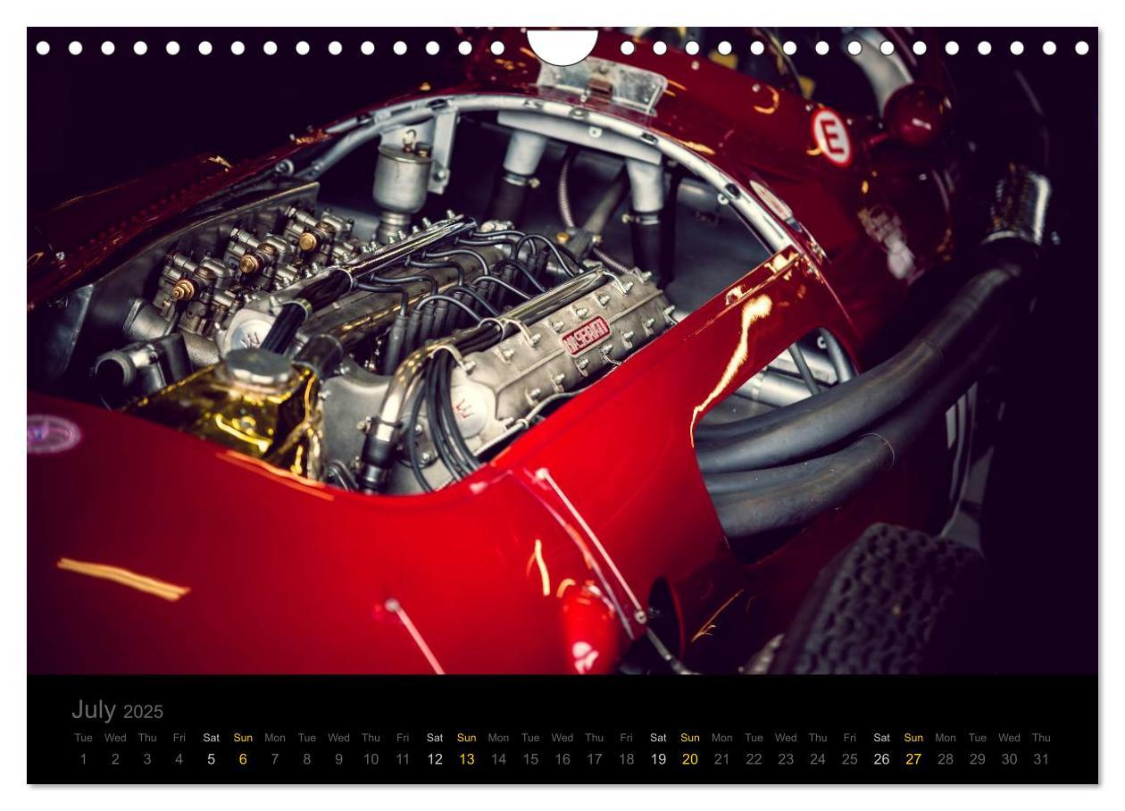 Bild: 9781325951840 | Maserati - Early GP Cars (Wall Calendar 2025 DIN A4 landscape),...