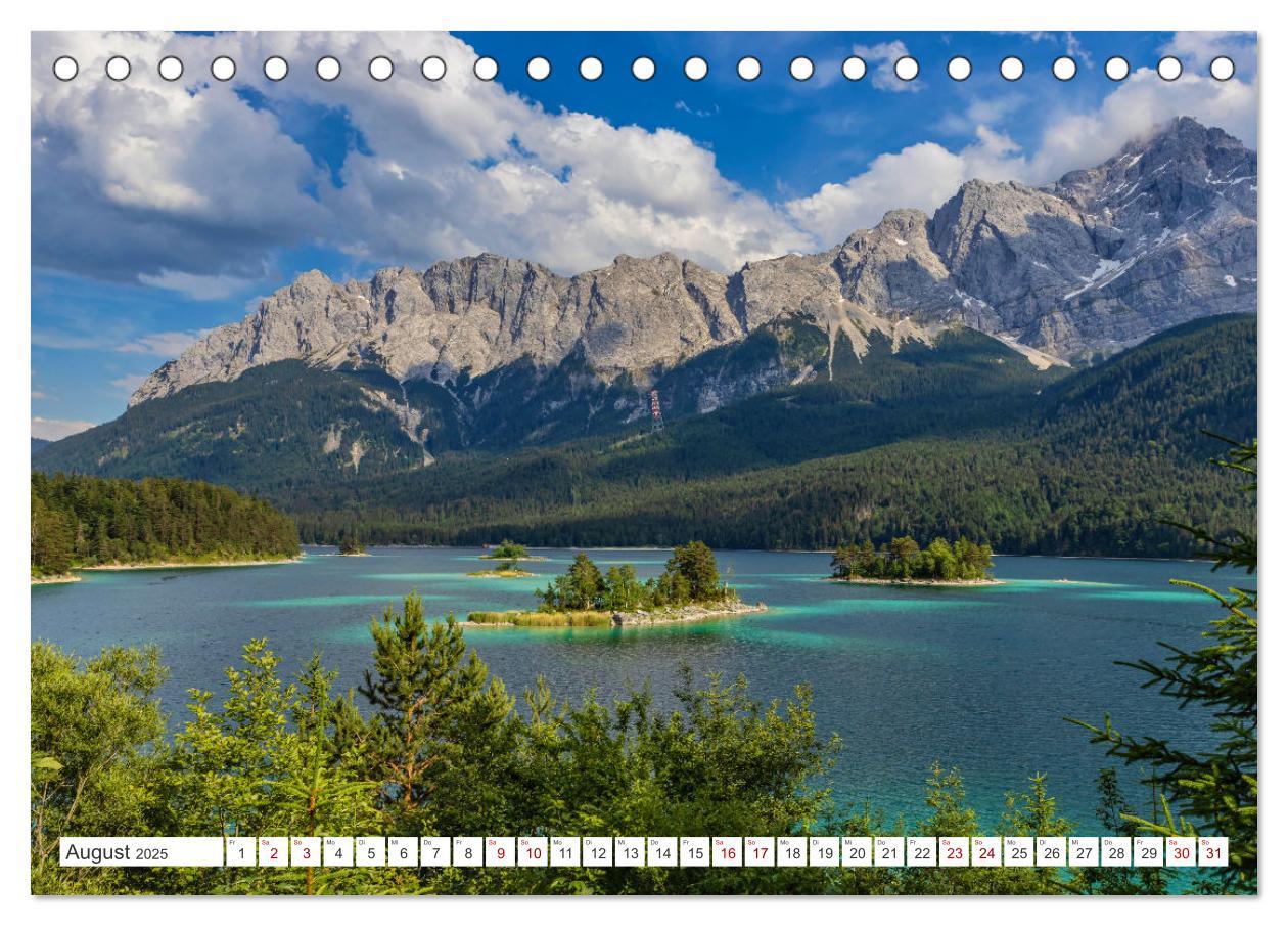 Bild: 9783457202456 | Bayern - Seen, Berge, Landschaft (Tischkalender 2025 DIN A5 quer),...