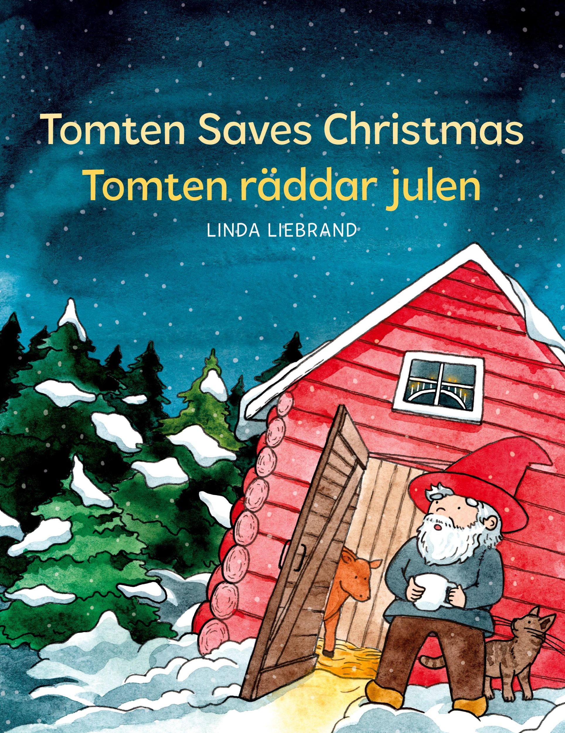 Cover: 9781913382056 | Tomten Saves Christmas - Tomten räddar julen | Linda Liebrand | Buch