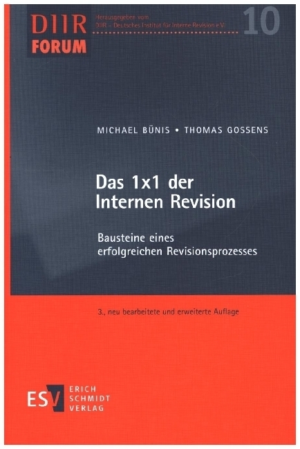 Cover: 9783503195008 | Das 1x1 der Internen Revision | Michael Bünis (u. a.) | Taschenbuch