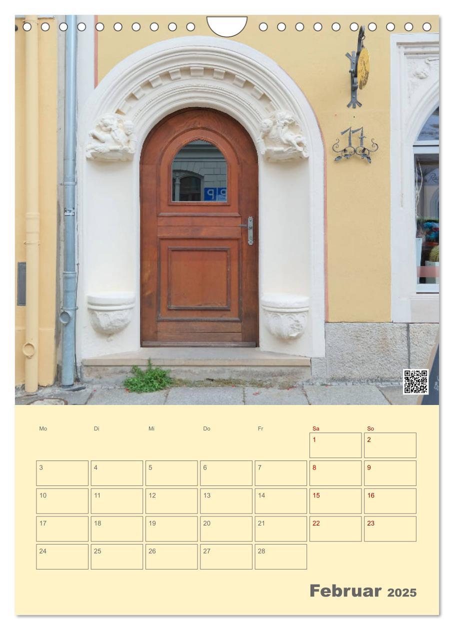 Bild: 9783435997213 | Türen und Portale in Pirna (Wandkalender 2025 DIN A4 hoch),...