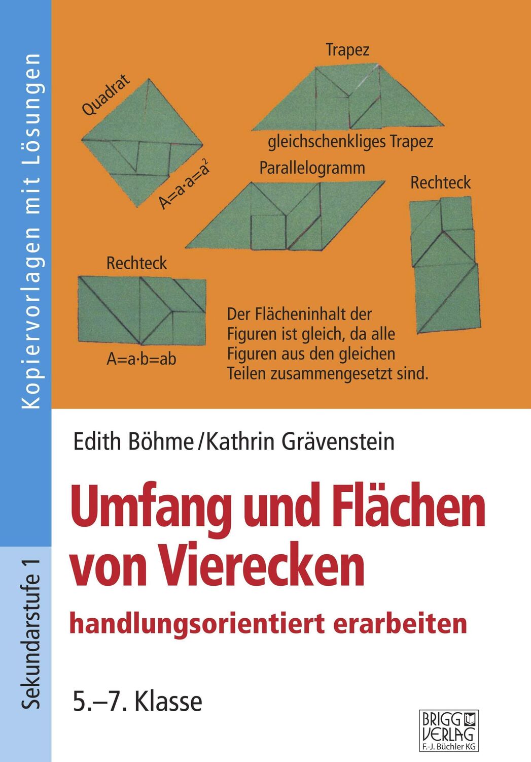 Cover: 9783956603754 | Umfang und Flächen von Vierecken handlungsorientiert erarbeiten....