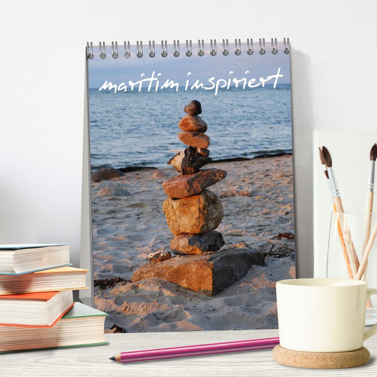 Bild: 9783457071960 | maritim inspiriert / Geburtstagskalender (Tischkalender 2025 DIN A5...