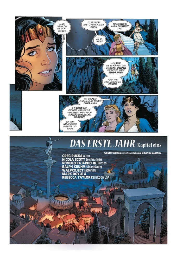 Bild: 9783741601101 | Wonder Woman: Das erste Jahr | Neuinterpretation | Greg Rucka (u. a.)