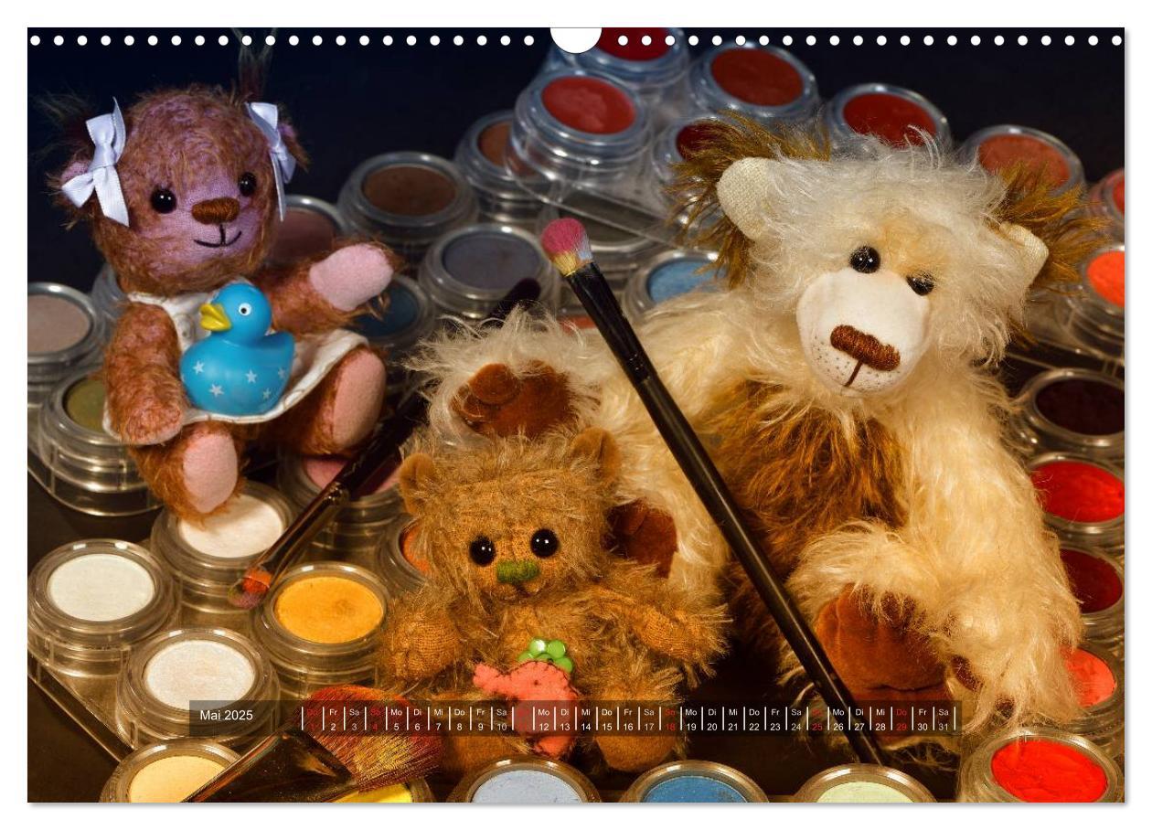 Bild: 9783435627233 | Die Teddys sind los (Wandkalender 2025 DIN A3 quer), CALVENDO...