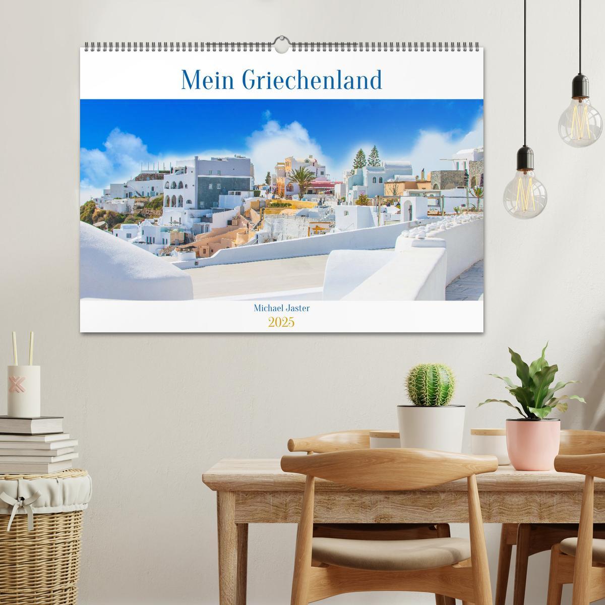 Bild: 9783435107223 | Mein Griechenland Michael Jaster (Wandkalender 2025 DIN A2 quer),...