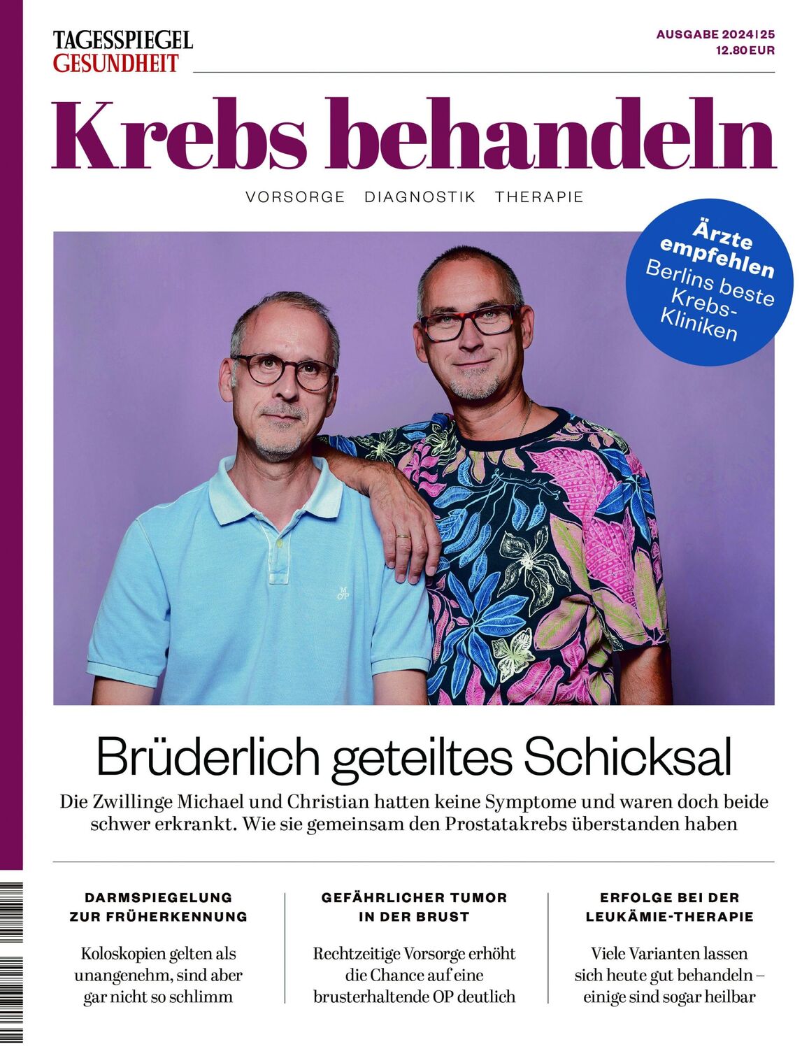 Cover: 9783948178543 | Krebs behandeln 2024 | Tagesspiegel Gesundheit | GmbH | Taschenbuch