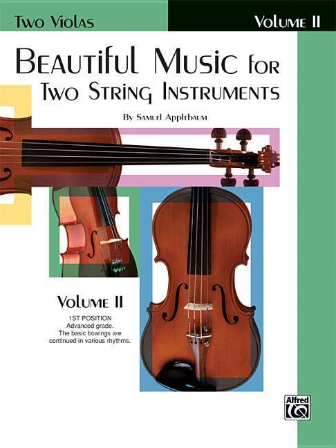 Cover: 9780769231747 | Beautiful Music for Two String Instruments Book II | Samuel Applebaum