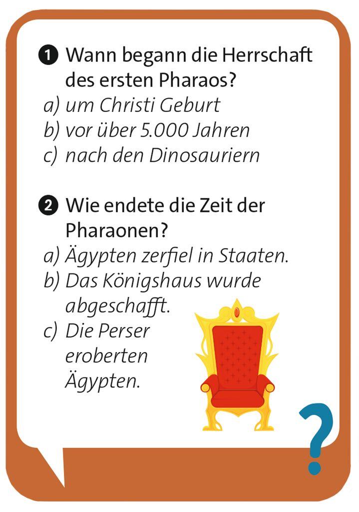 Bild: 9783964553225 | Pocket Quiz junior Altes Ägypten | Jürgen Winzer (u. a.) | Taschenbuch