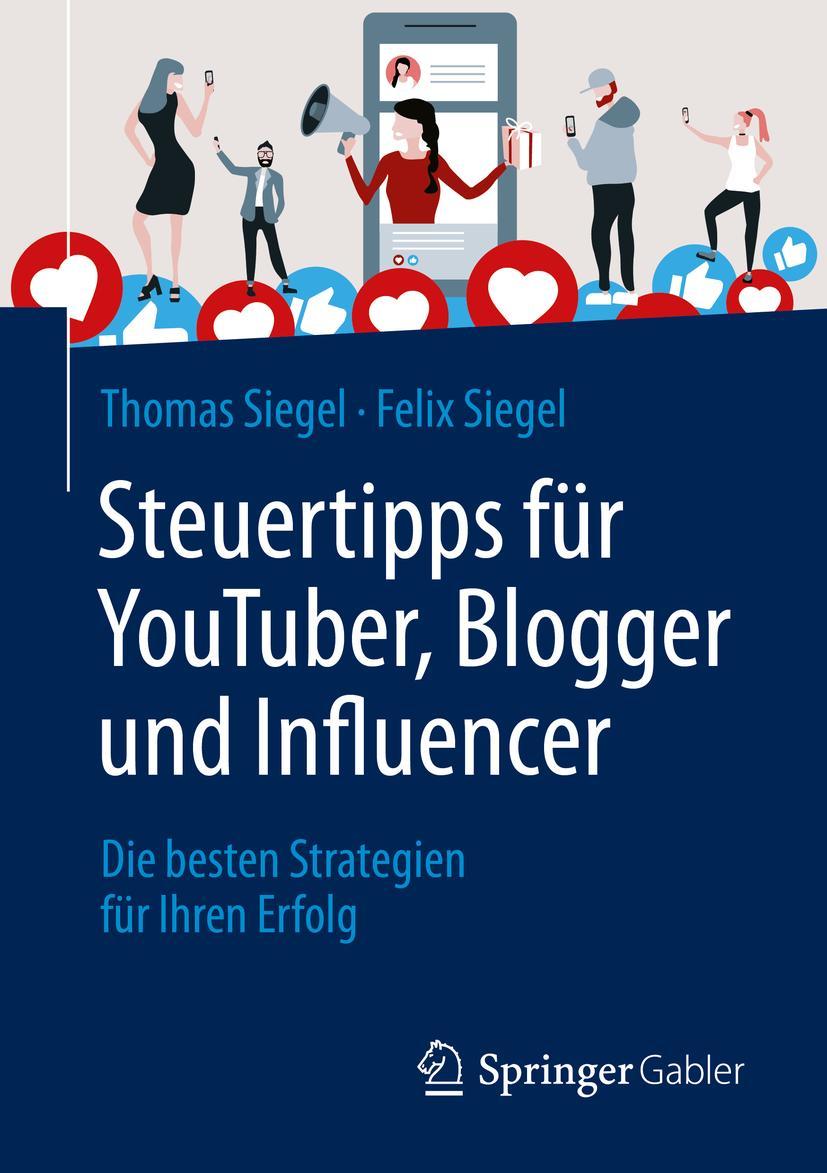 Cover: 9783658305017 | Steuertipps für YouTuber, Blogger und Influencer | Siegel (u. a.) | ix