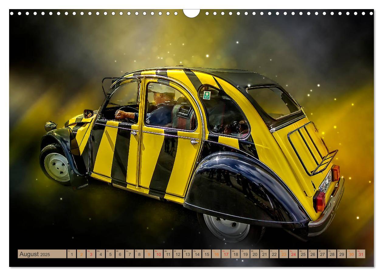 Bild: 9783435349081 | Die Ente - Citroën 2CV (Wandkalender 2025 DIN A3 quer), CALVENDO...