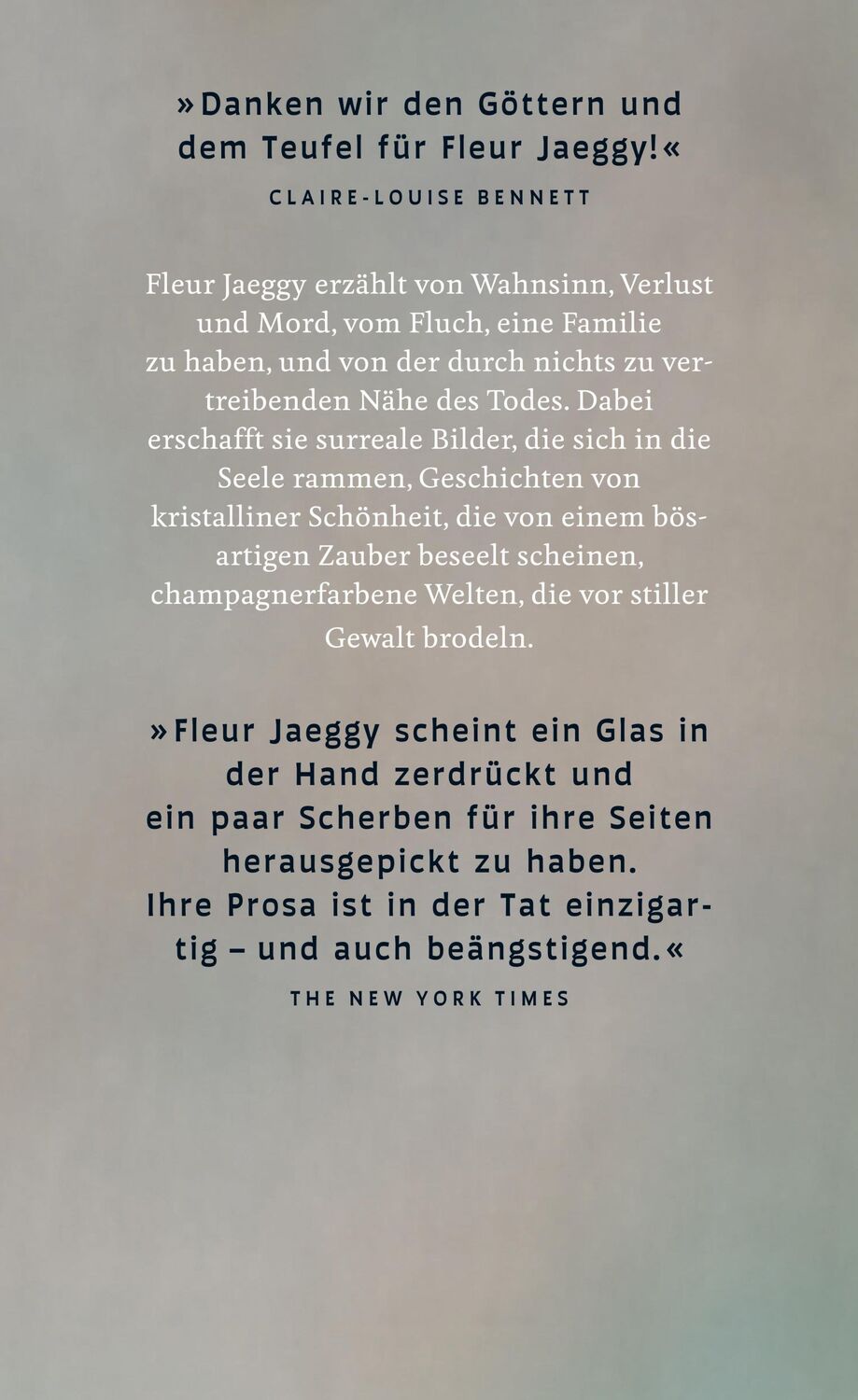 Rückseite: 9783518431665 | Ich bin der Bruder von XX | Fleur Jaeggy | Buch | 114 S. | Deutsch