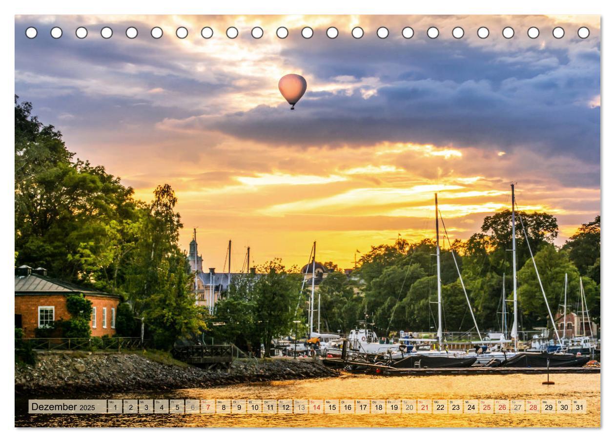 Bild: 9783435105076 | Stockholm - Maritime Ansichten (Tischkalender 2025 DIN A5 quer),...