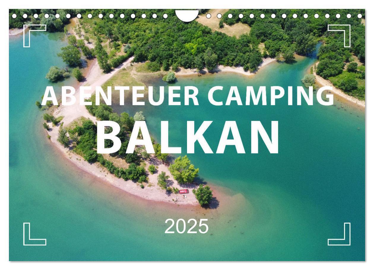 Cover: 9783383790447 | Abenteuer Camping Balkan (Wandkalender 2025 DIN A4 quer), CALVENDO...