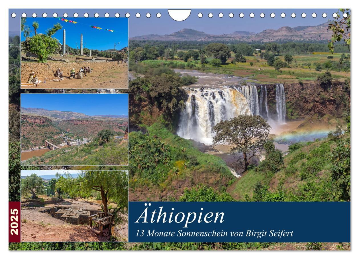 Cover: 9783435718627 | Äthiopien - 13 Monate Sonnenschein (Wandkalender 2025 DIN A4 quer),...