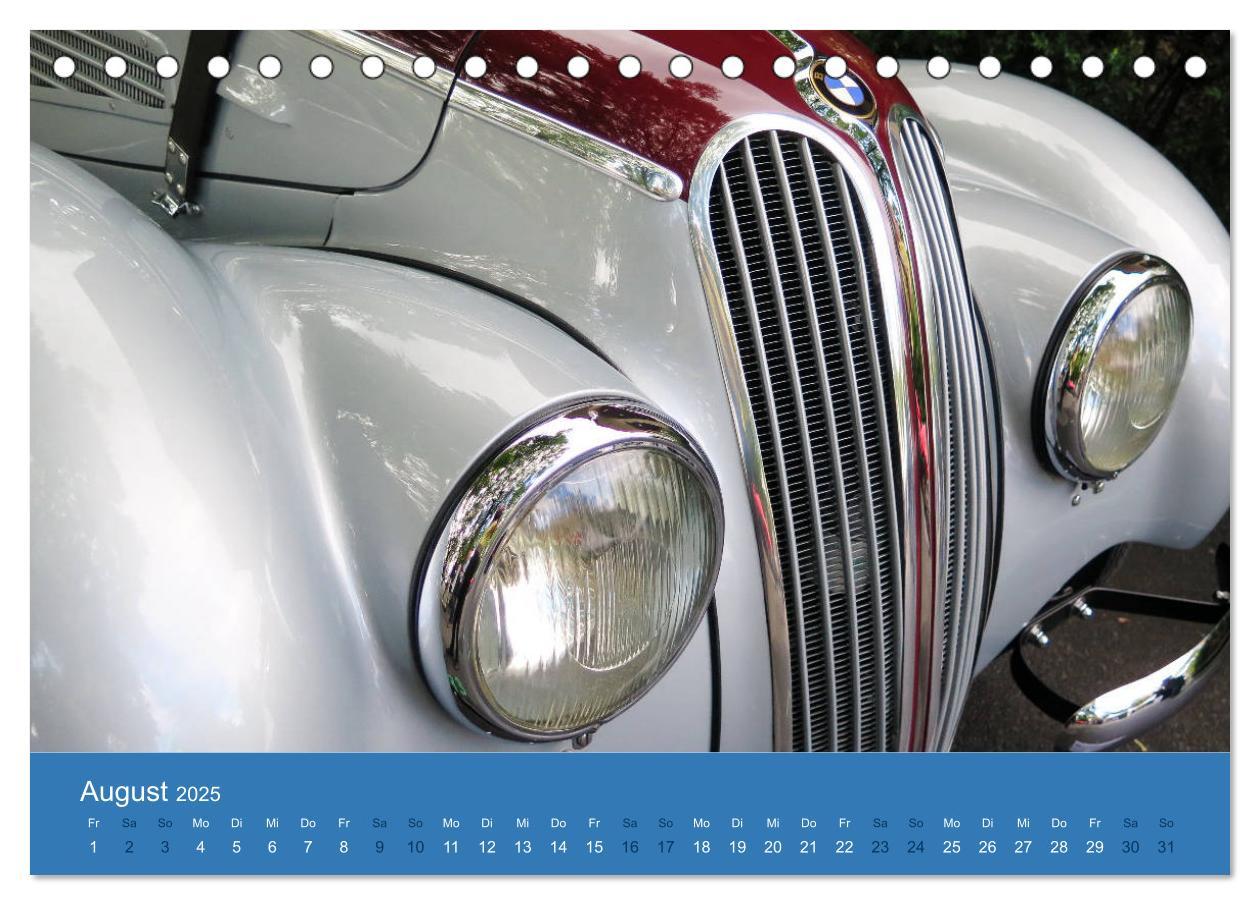 Bild: 9783435129034 | BMW Classics (Tischkalender 2025 DIN A5 quer), CALVENDO Monatskalender