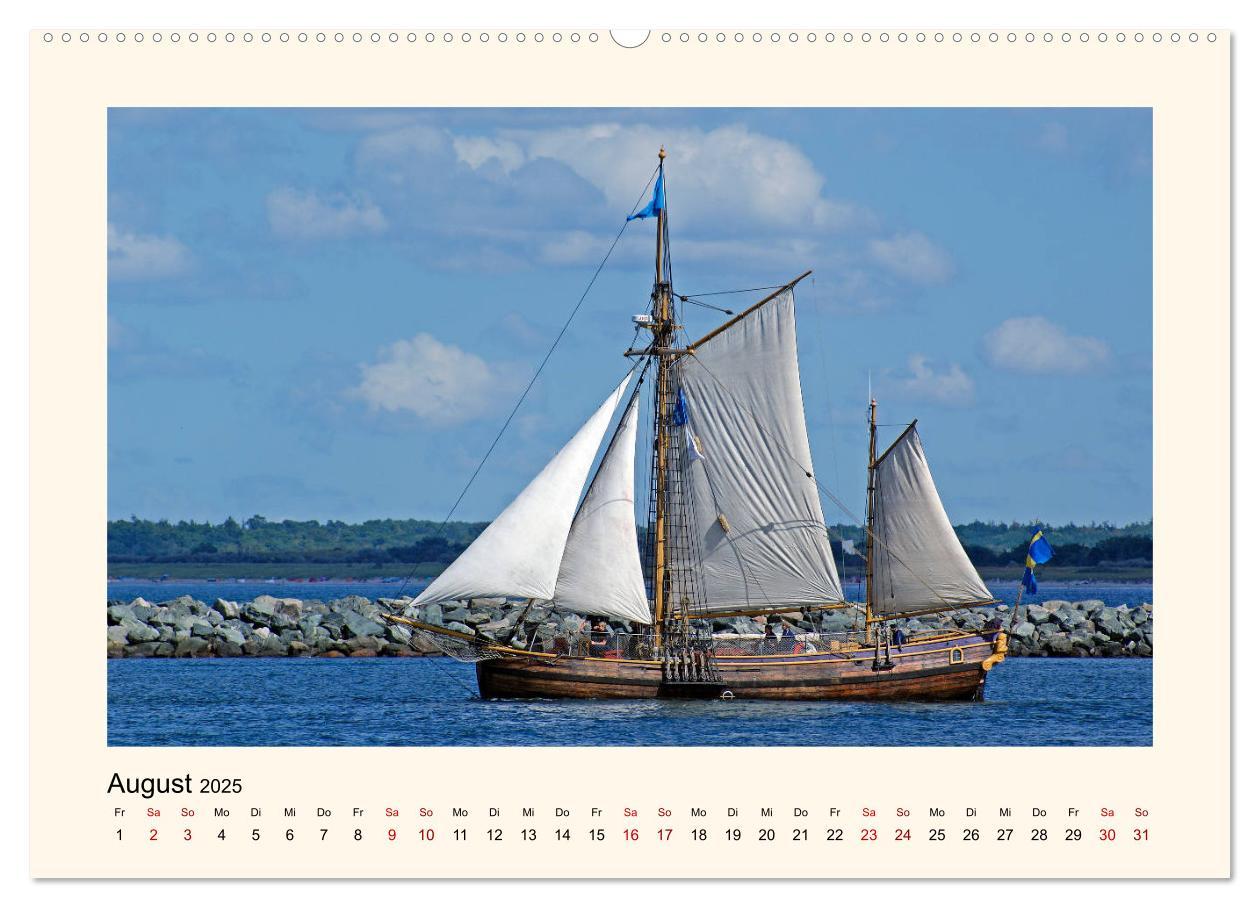 Bild: 9783435310364 | Unter vollen Segeln Traditionssegler auf der Ostsee (Wandkalender...