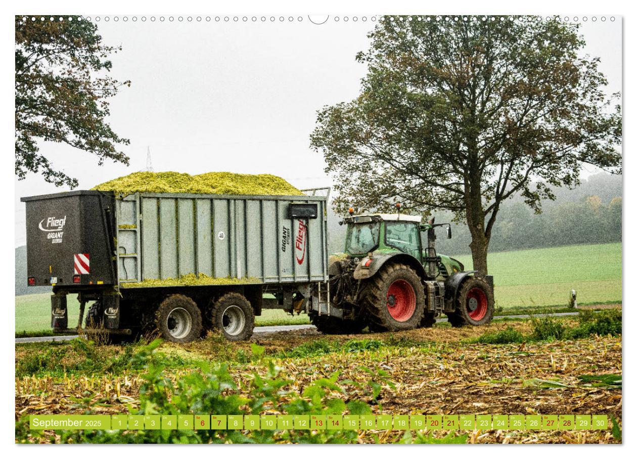 Bild: 9783435183630 | Landwirtschaft - Maisernte (Wandkalender 2025 DIN A2 quer),...