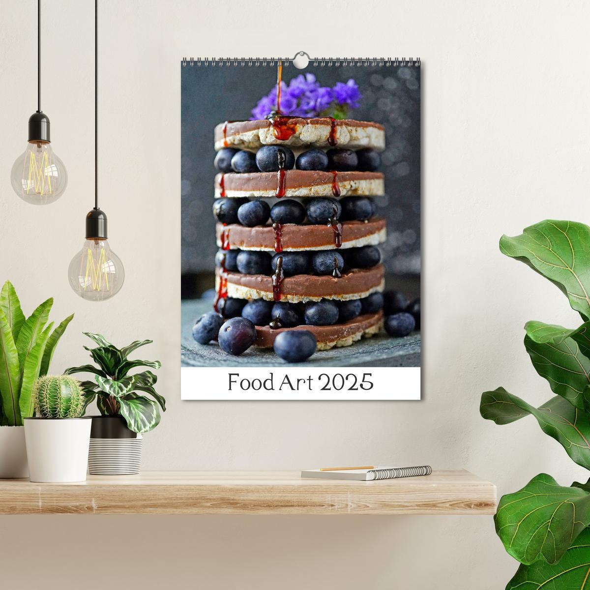 Bild: 9783435965793 | Food Art 2025 (Wandkalender 2025 DIN A3 hoch), CALVENDO Monatskalender