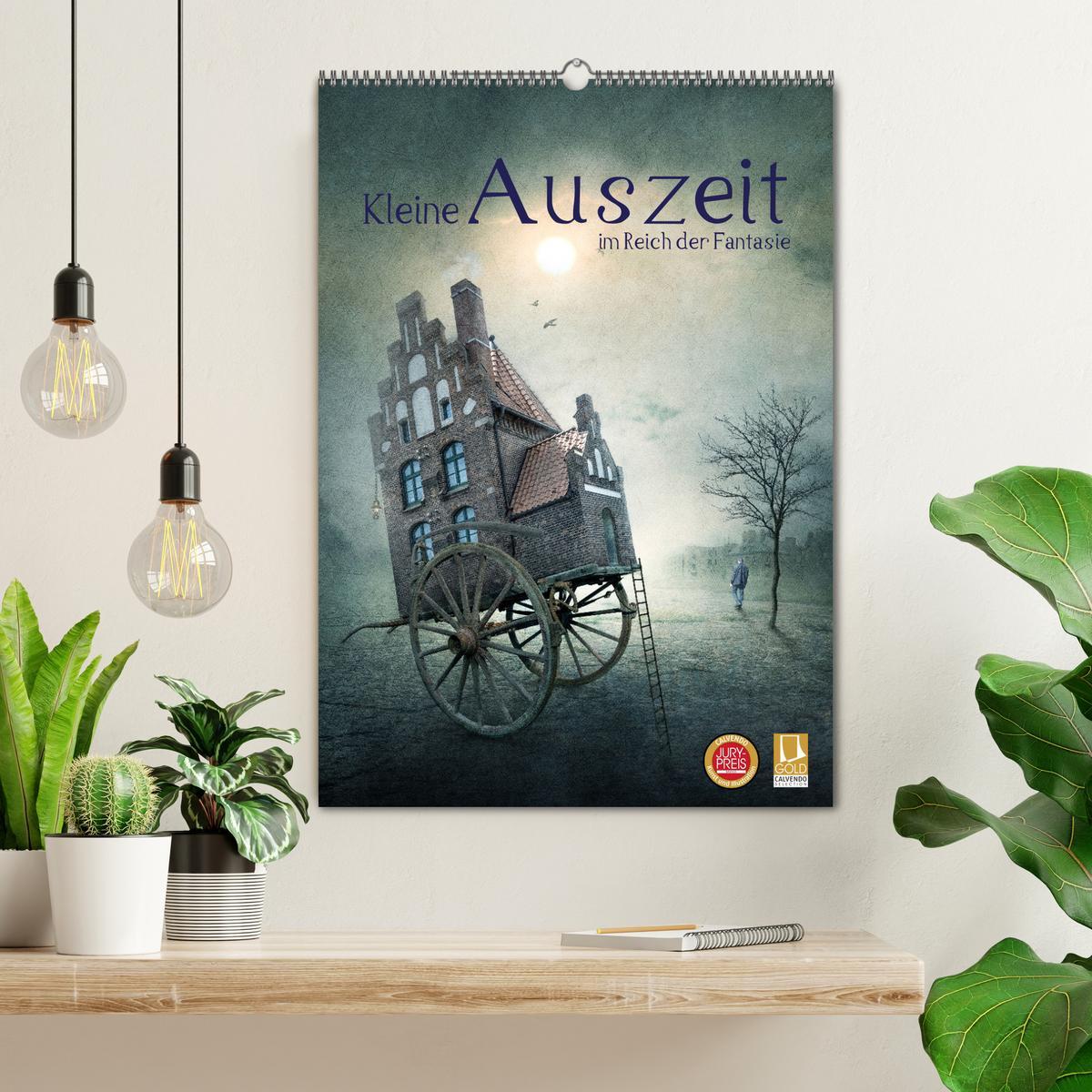 Bild: 9783435891863 | Kleine Auszeit im Reich der Fantasie (Wandkalender 2025 DIN A2...