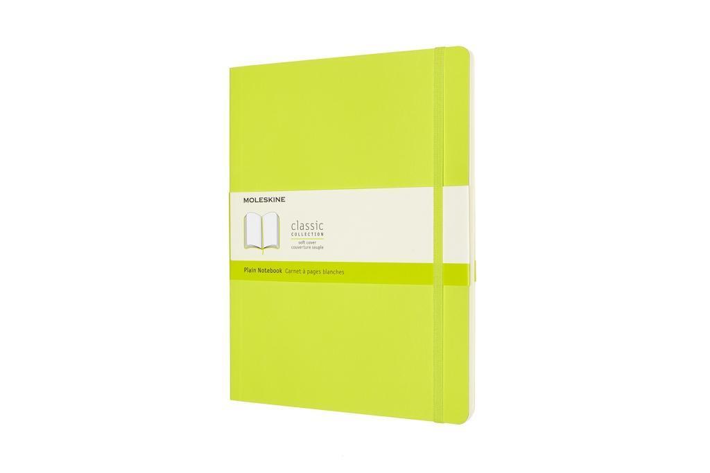 Cover: 8056420851021 | Moleskine Notizbuch XL, Blanko, Weicher Einband, Limetten Grün | 2020