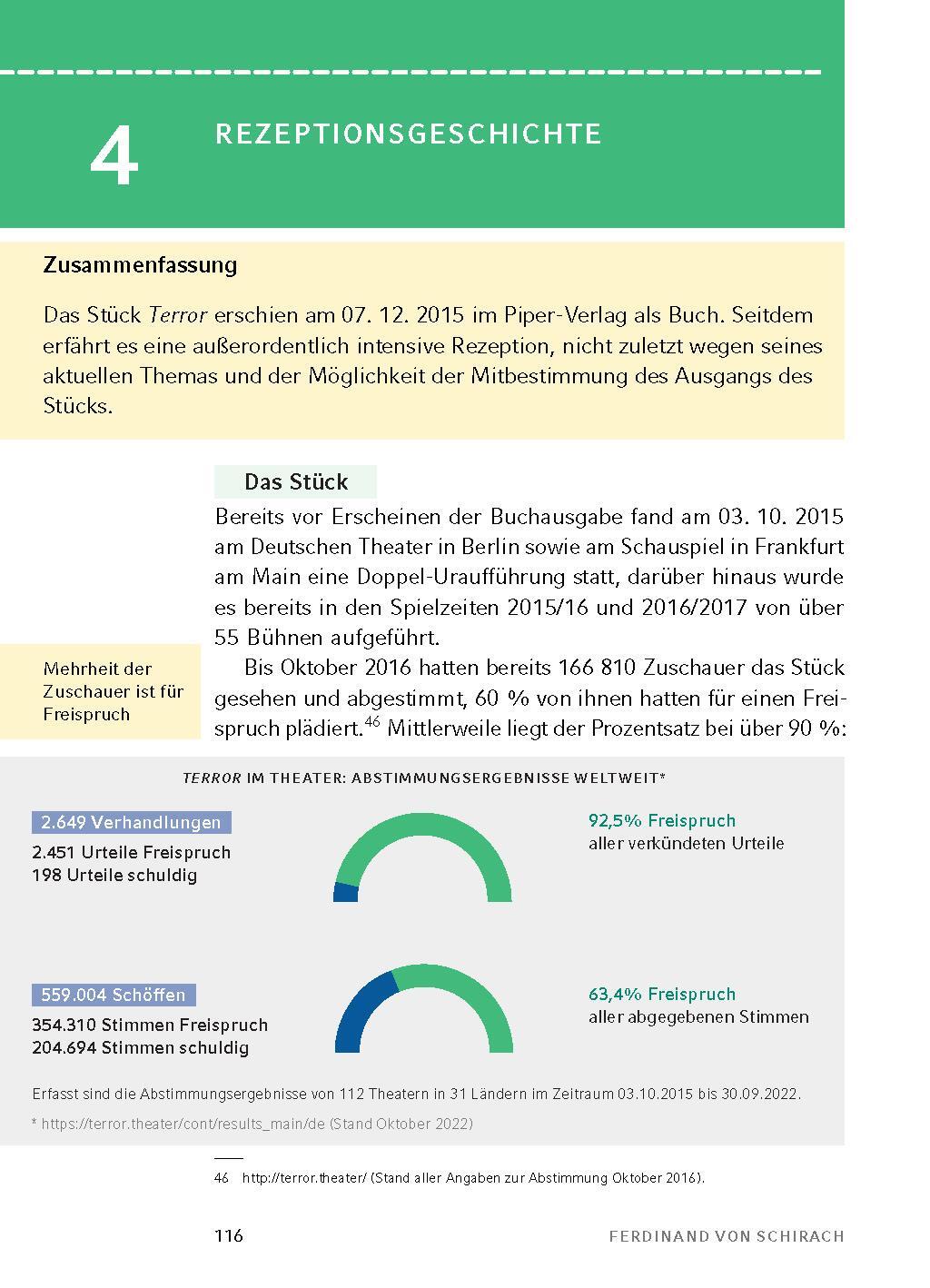 Bild: 9783804420946 | Terror - Textanalyse und Interpretation | Ferdinand von Schirach