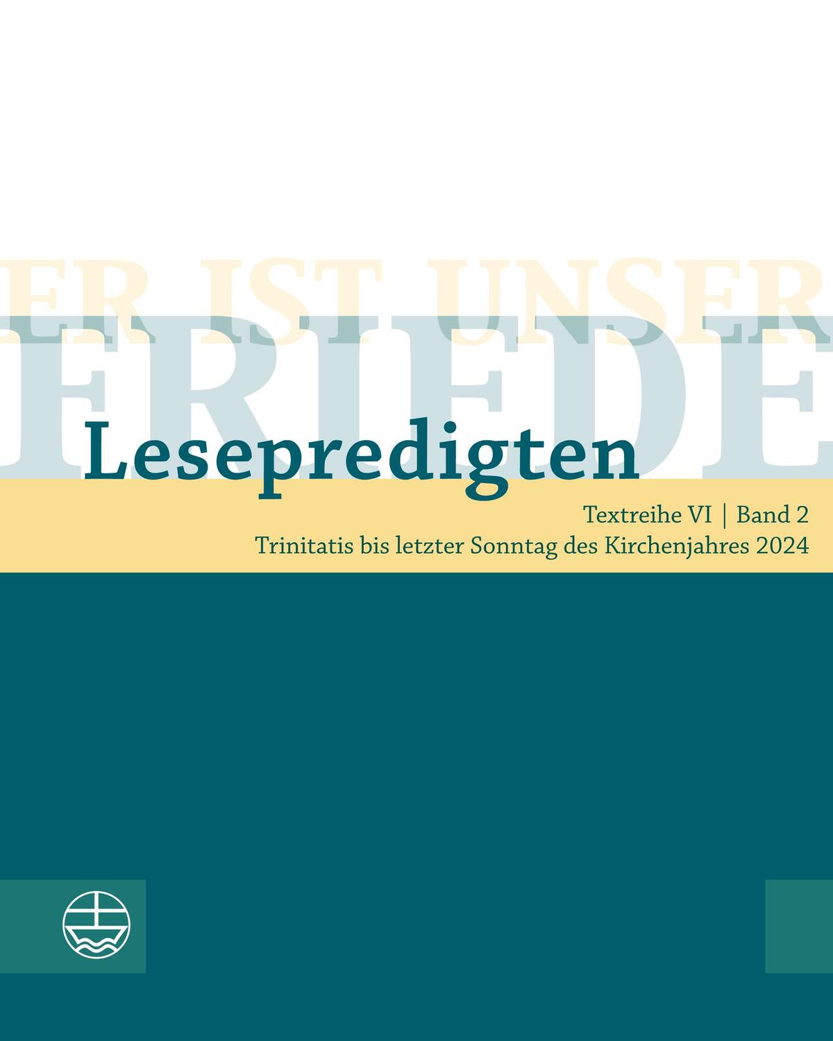 Cover: 9783374075256 | Er ist unser Friede. Lesepredigten Textreihe VI/Bd. 2 | Schult | Buch